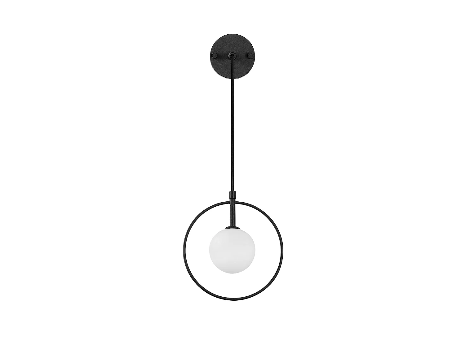 Applique Murale Interieur,  Lampe Murale Industrielle Bois, Noir 21x15x40 Cm