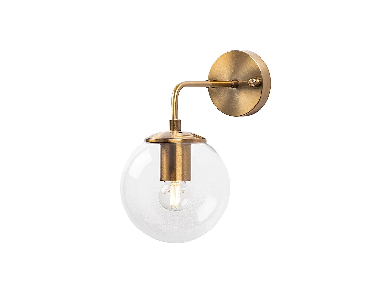 Applique Murale Interieur,  Lampe Murale Industrielle Bois, Vintage 15x27x25 Cm