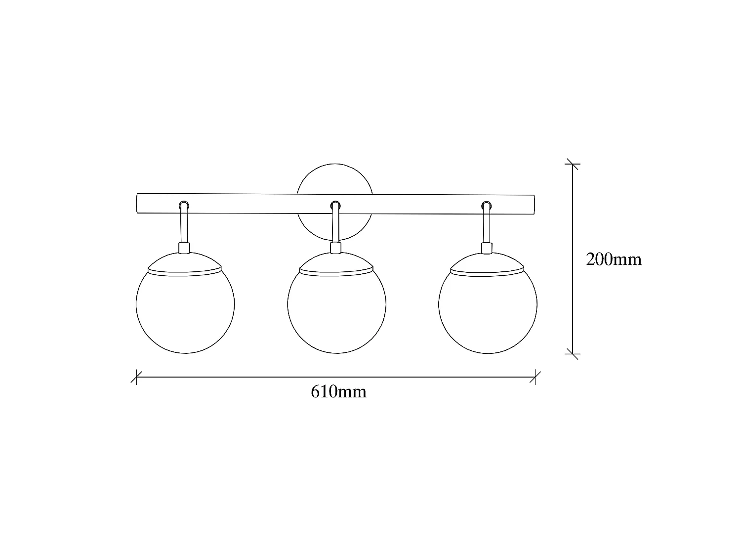 Applique Murale Interieur,  Lampe Murale Industrielle Bois, Noir 61x28x20 Cm