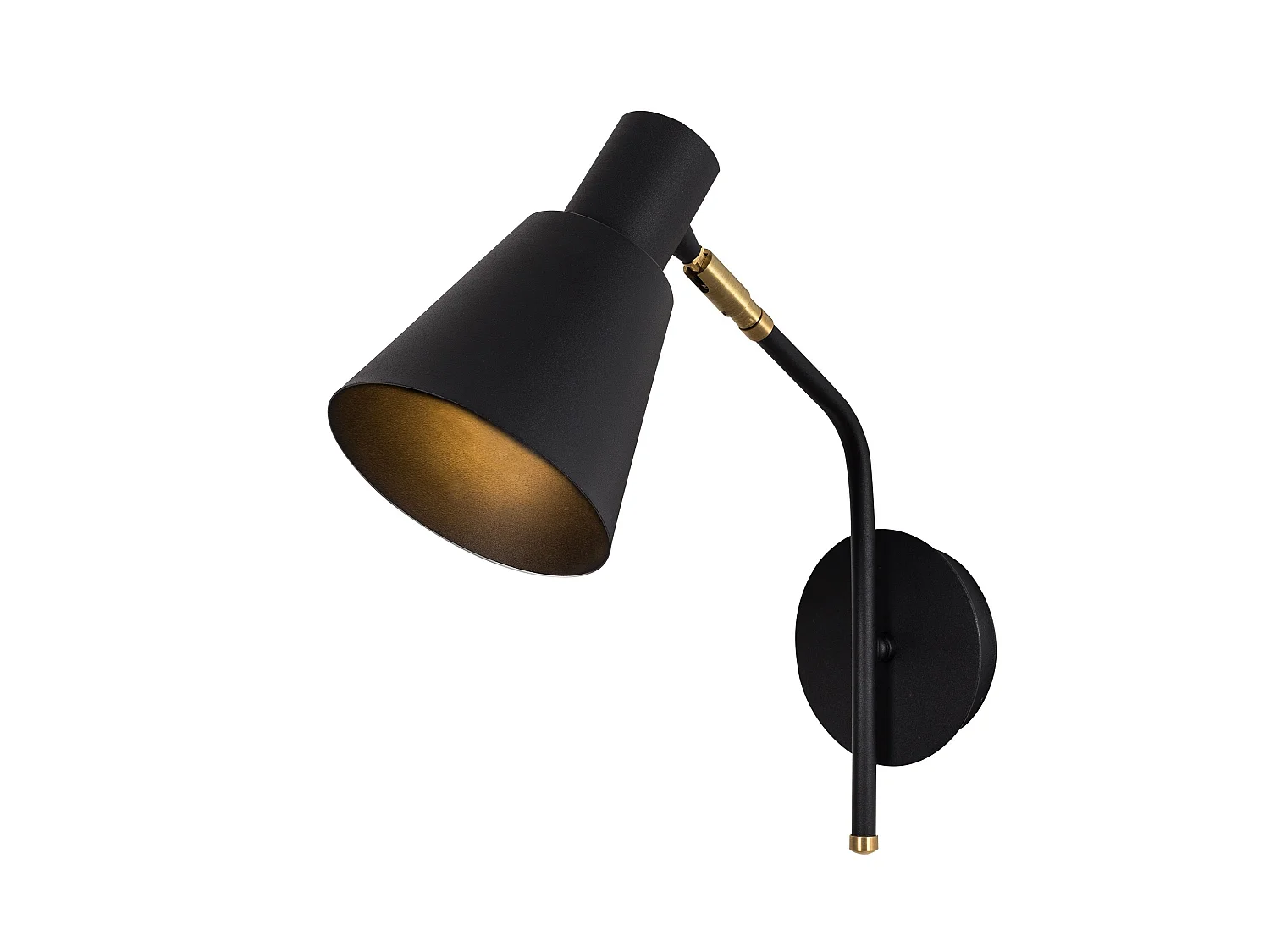Applique Murale Interieur,  Lampe Murale Industrielle Bois, Noir 14x36x40 Cm