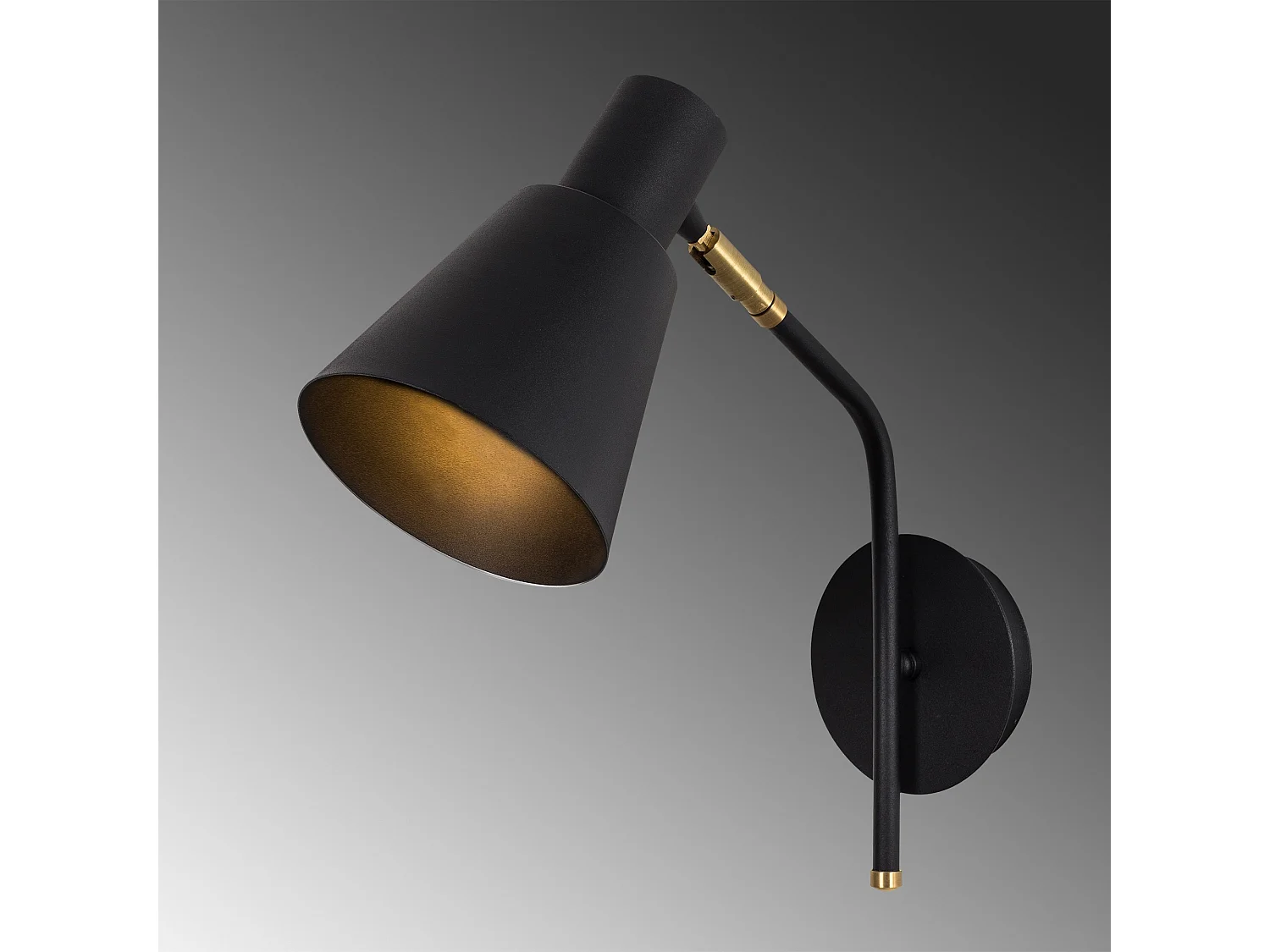 Applique Murale Interieur,  Lampe Murale Industrielle Bois, Noir 14x36x40 Cm