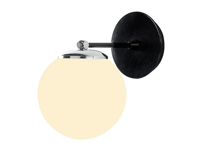 Applique Murale Interieur,  Lampe Murale Industrielle Bois, Noir 15x24x24 Cm