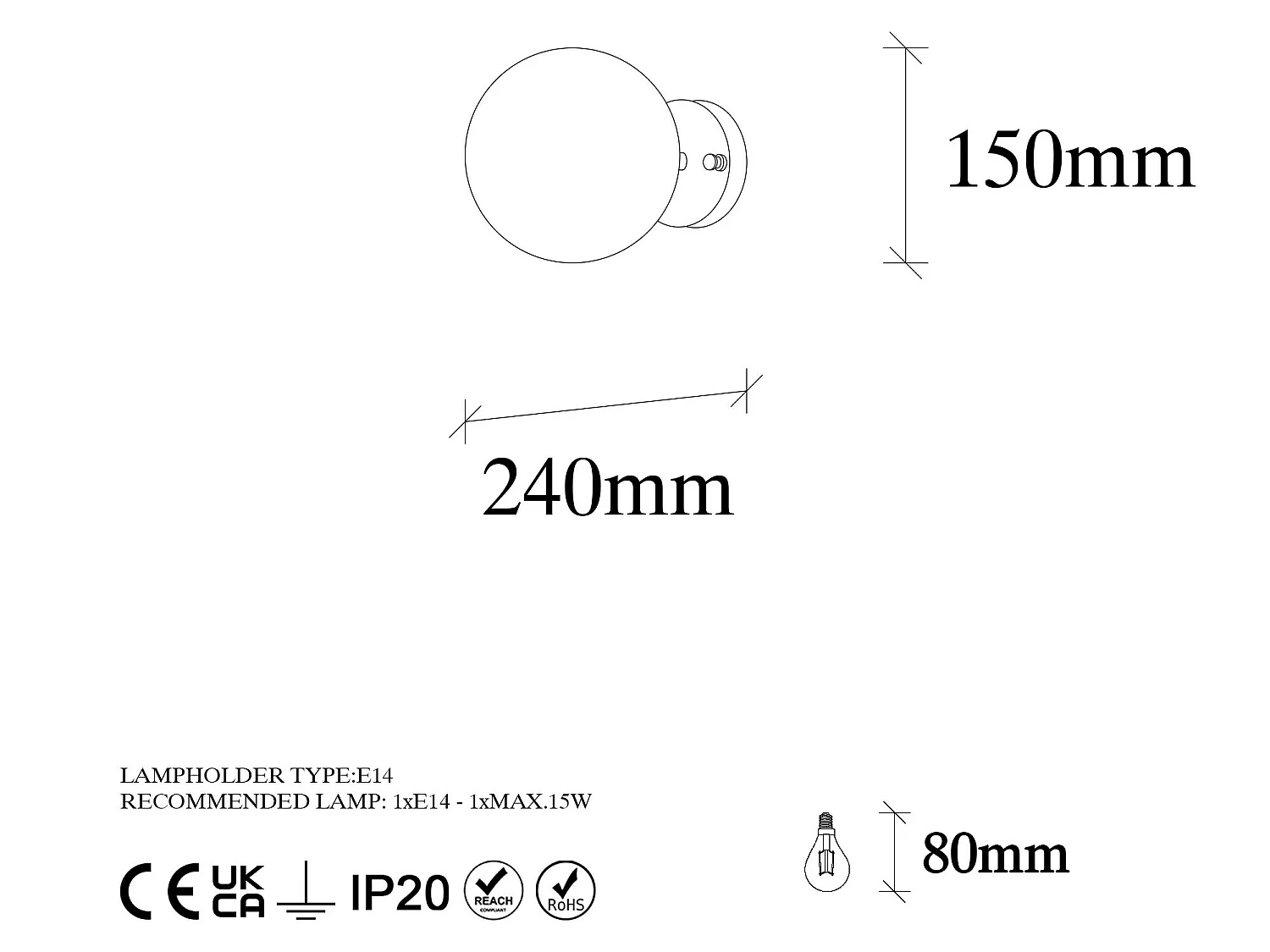 Applique Murale Interieur,  Lampe Murale Industrielle Bois, Noir 15x15x24 Cm