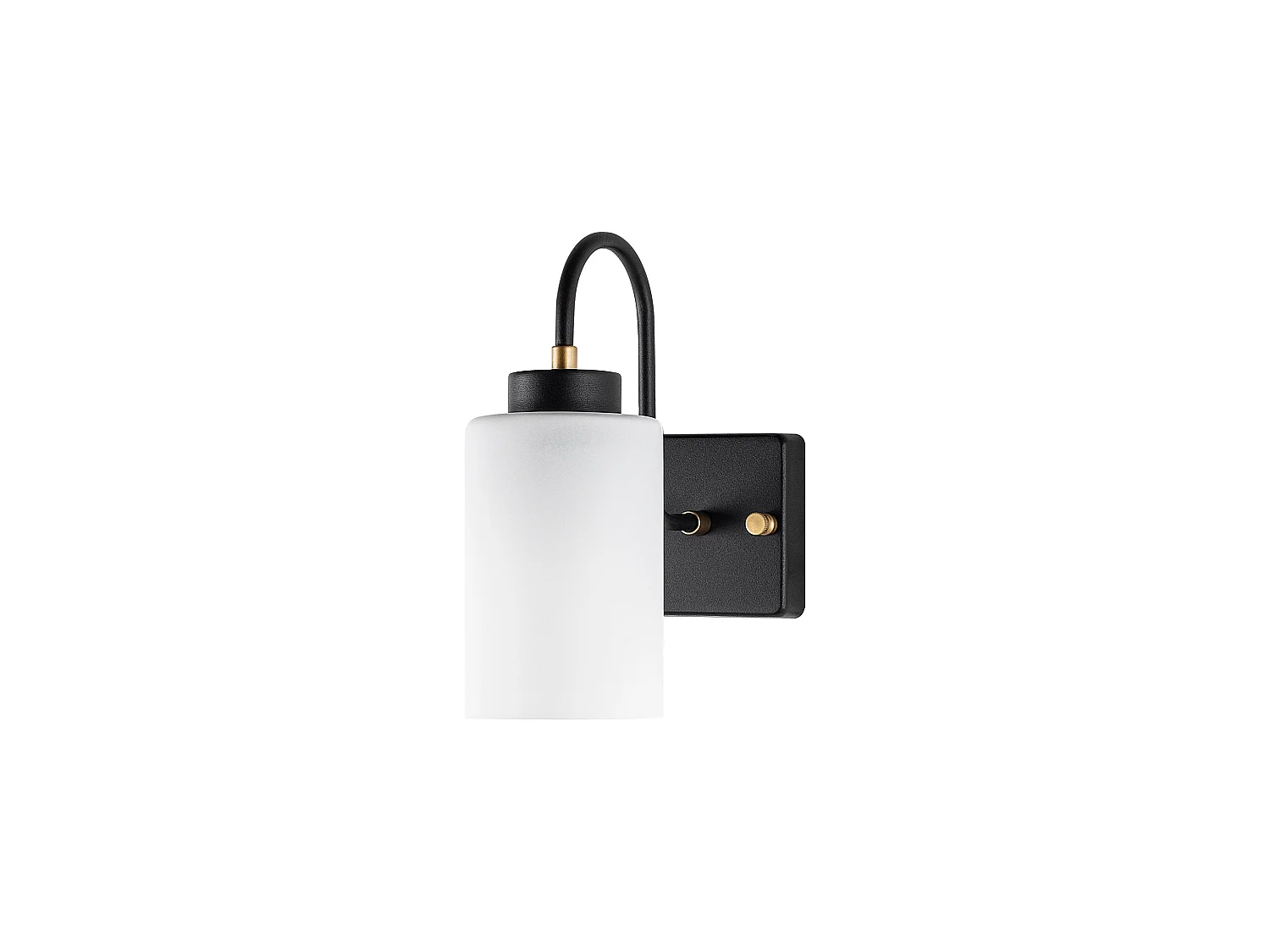 Applique Murale Interieur,  Lampe Murale Industrielle Bois, Or 10x23x24 Cm