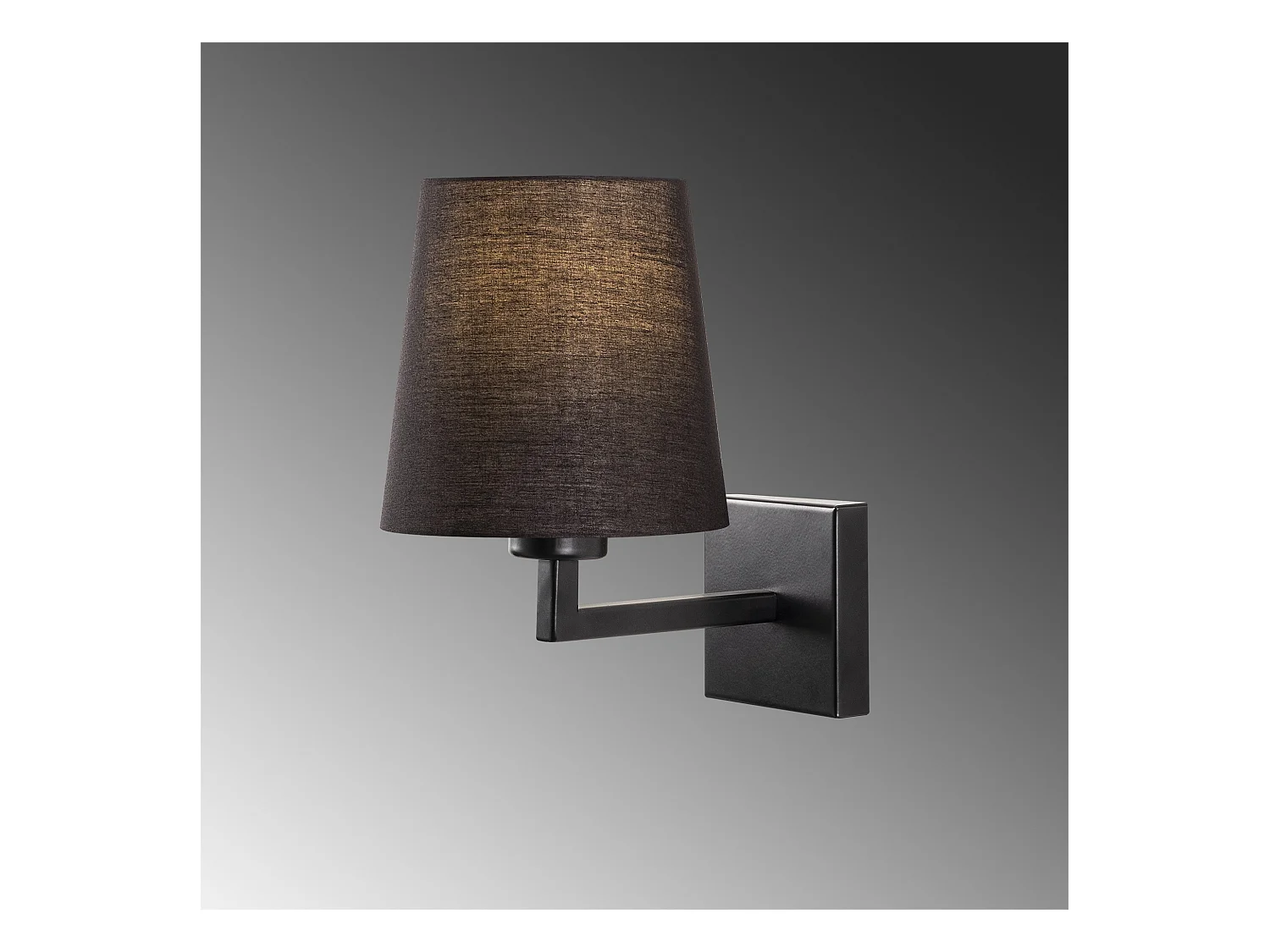 Applique Murale Interieur,  Lampe Murale Industrielle Bois, Noir 18x24x30 Cm