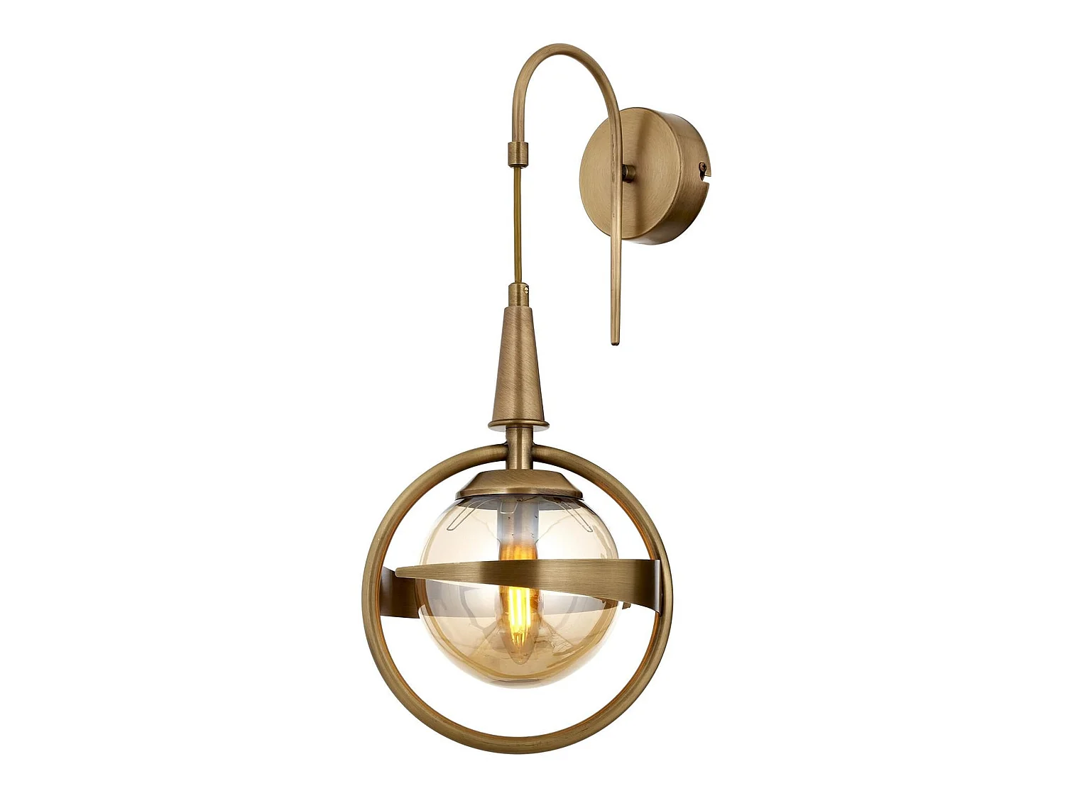 Applique Murale Interieur,  Lampe Murale Industrielle Bois, Vintage 50x25x25 Cm