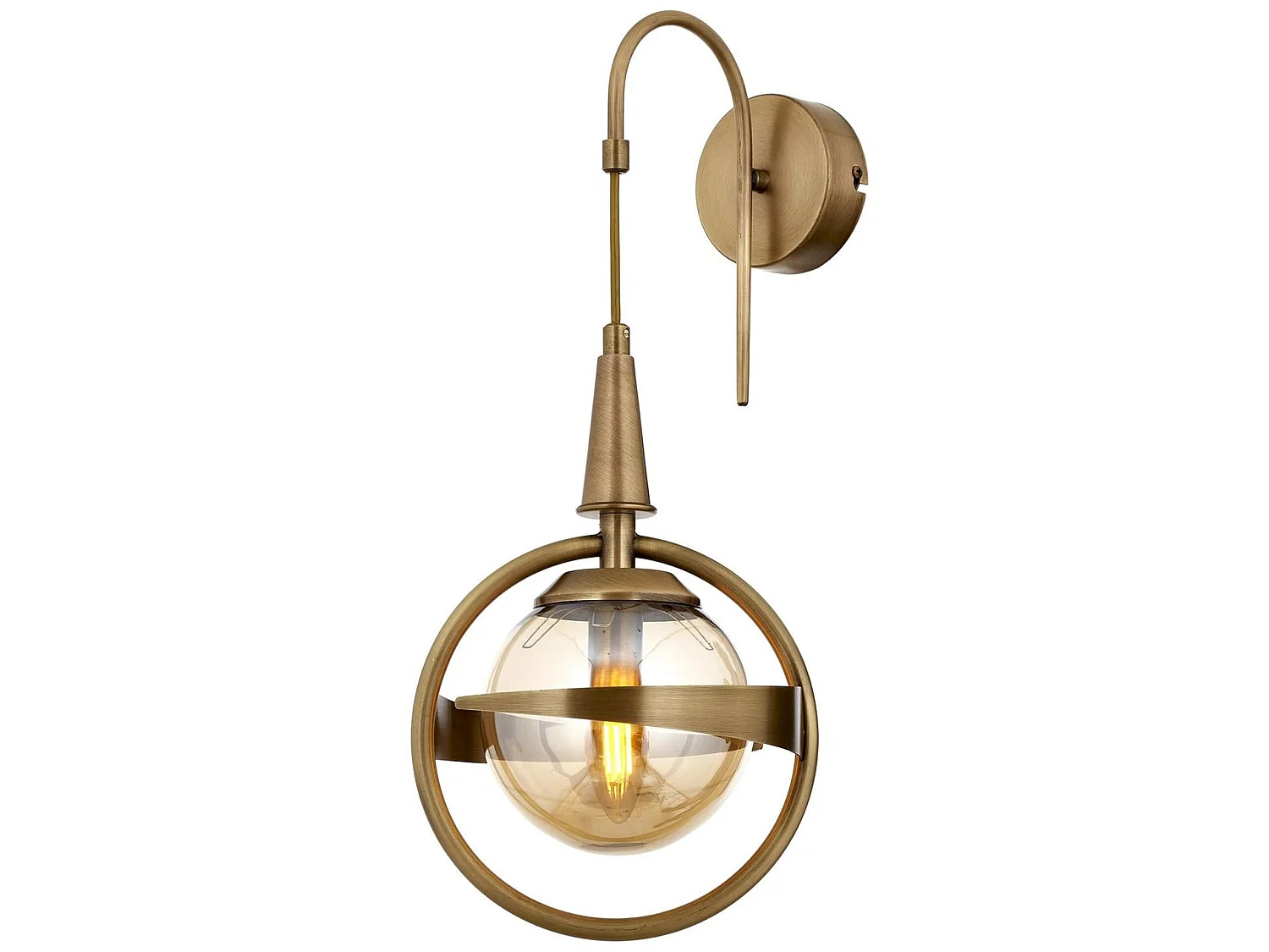 Applique Murale Interieur,  Lampe Murale Industrielle Bois, Vintage 50x25x25 Cm