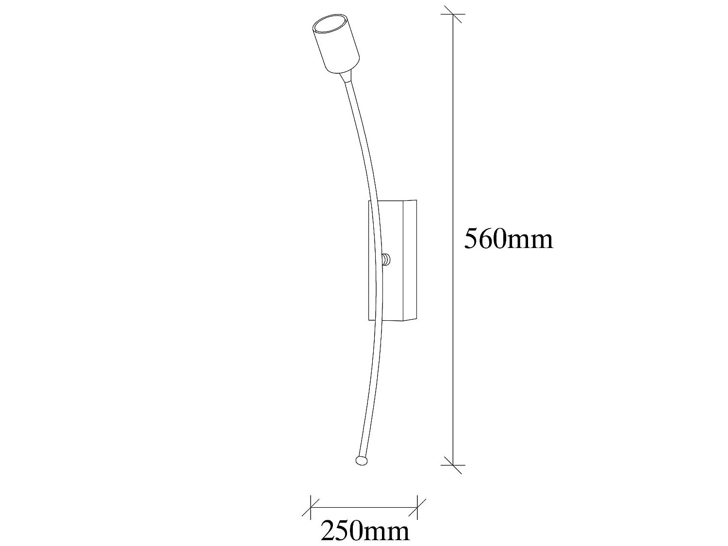 Applique Murale Interieur,  Lampe Murale Industrielle Bois, Noir 6x25x56 Cm