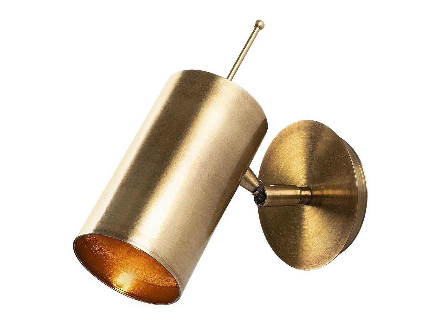 Applique Murale Interieur,  Lampe Murale Industrielle Bois, Vintage 9x22x23 Cm