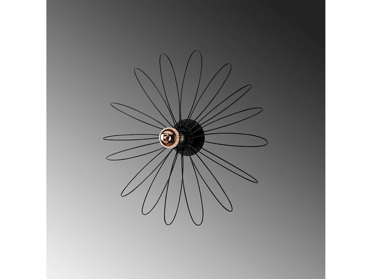 Applique Murale Interieur,  Lampe Murale Industrielle Bois, Noir 58x12x58 Cm