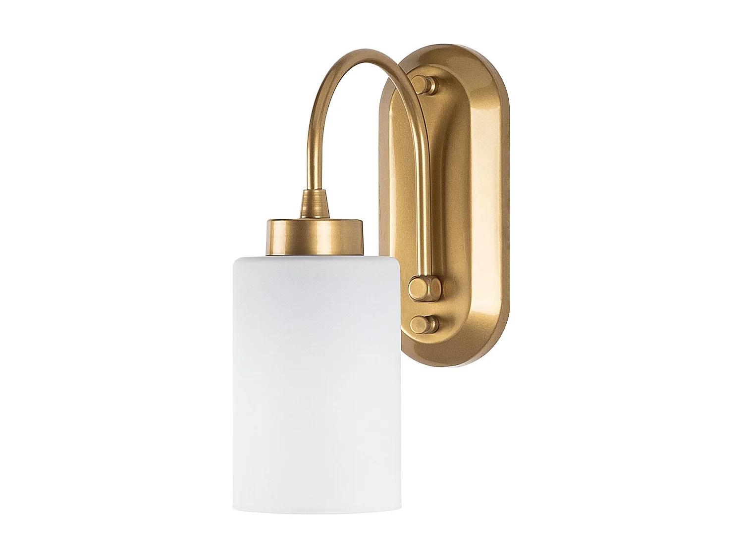 Applique Murale Interieur,  Lampe Murale Industrielle Bois, Or 10x21x28 Cm