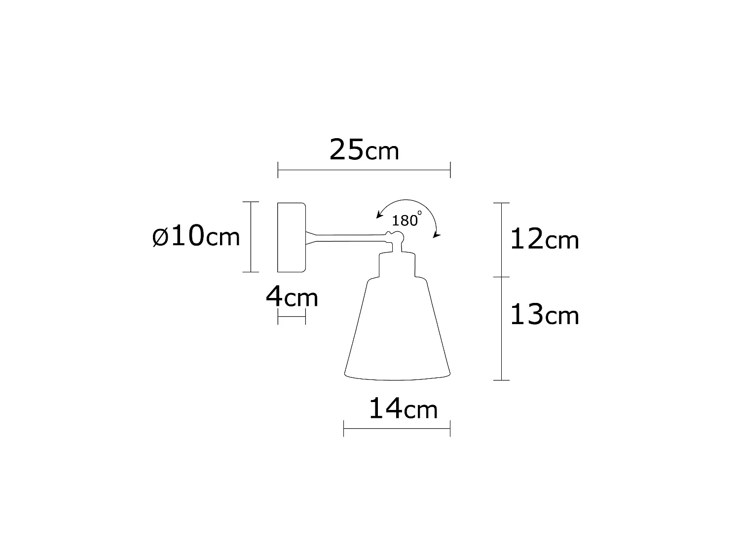 Applique Murale Interieur,  Lampe Murale Industrielle Bois, Blanc 14x14x25 Cm