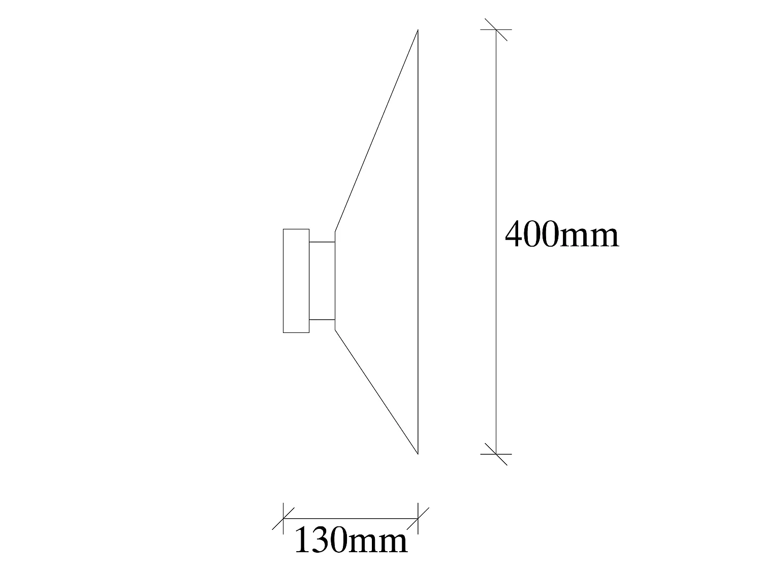 Applique Murale Interieur,  Lampe Murale Industrielle Bois, Or 8x13x40 Cm
