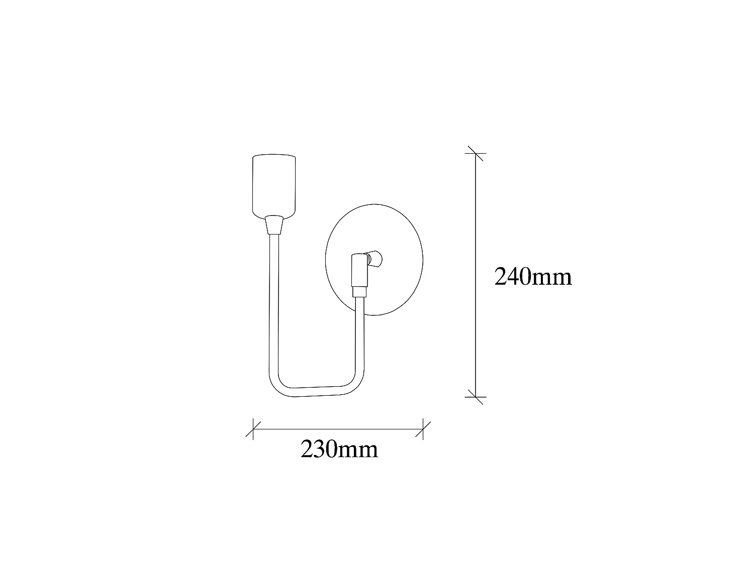 Applique Murale Interieur,  Lampe Murale Industrielle Bois, Noir 12x23x24 Cm