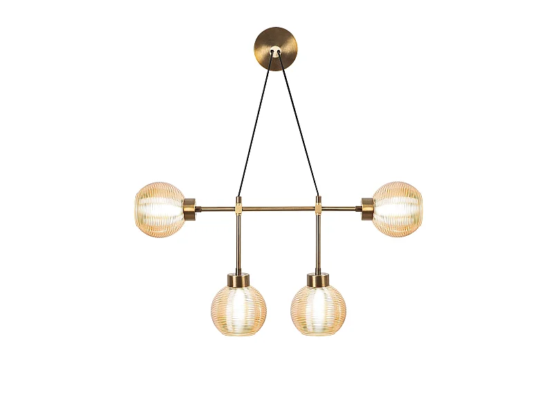 Applique Murale Interieur,  Lampe Murale Industrielle Bois, Vintage 78x15x65 Cm