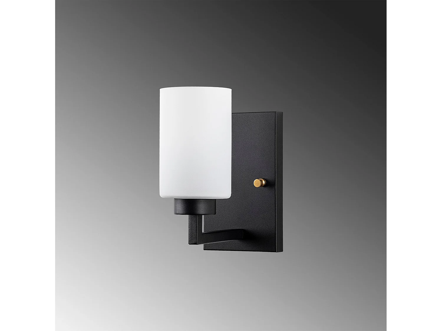 Applique Murale Interieur,  Lampe Murale Industrielle Bois, Noir 10x19x23 Cm