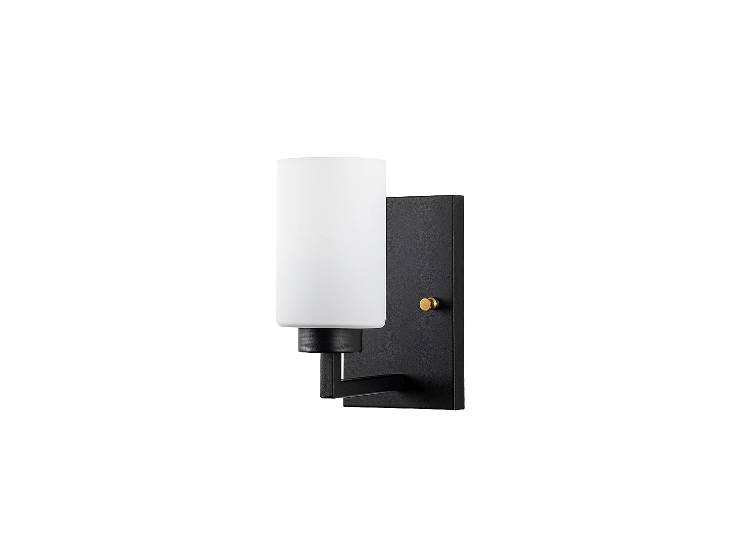 Applique Murale Interieur,  Lampe Murale Industrielle Bois, Noir 10x19x23 Cm