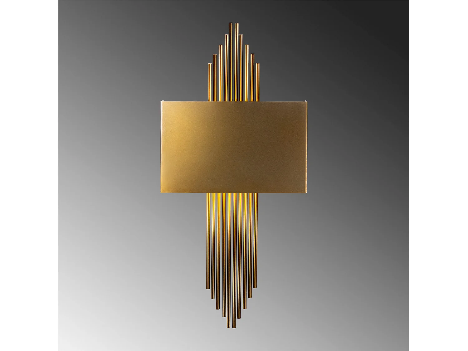 Applique Murale Interieur,  Lampe Murale Industrielle Bois, Vintage 75x10x22 Cm