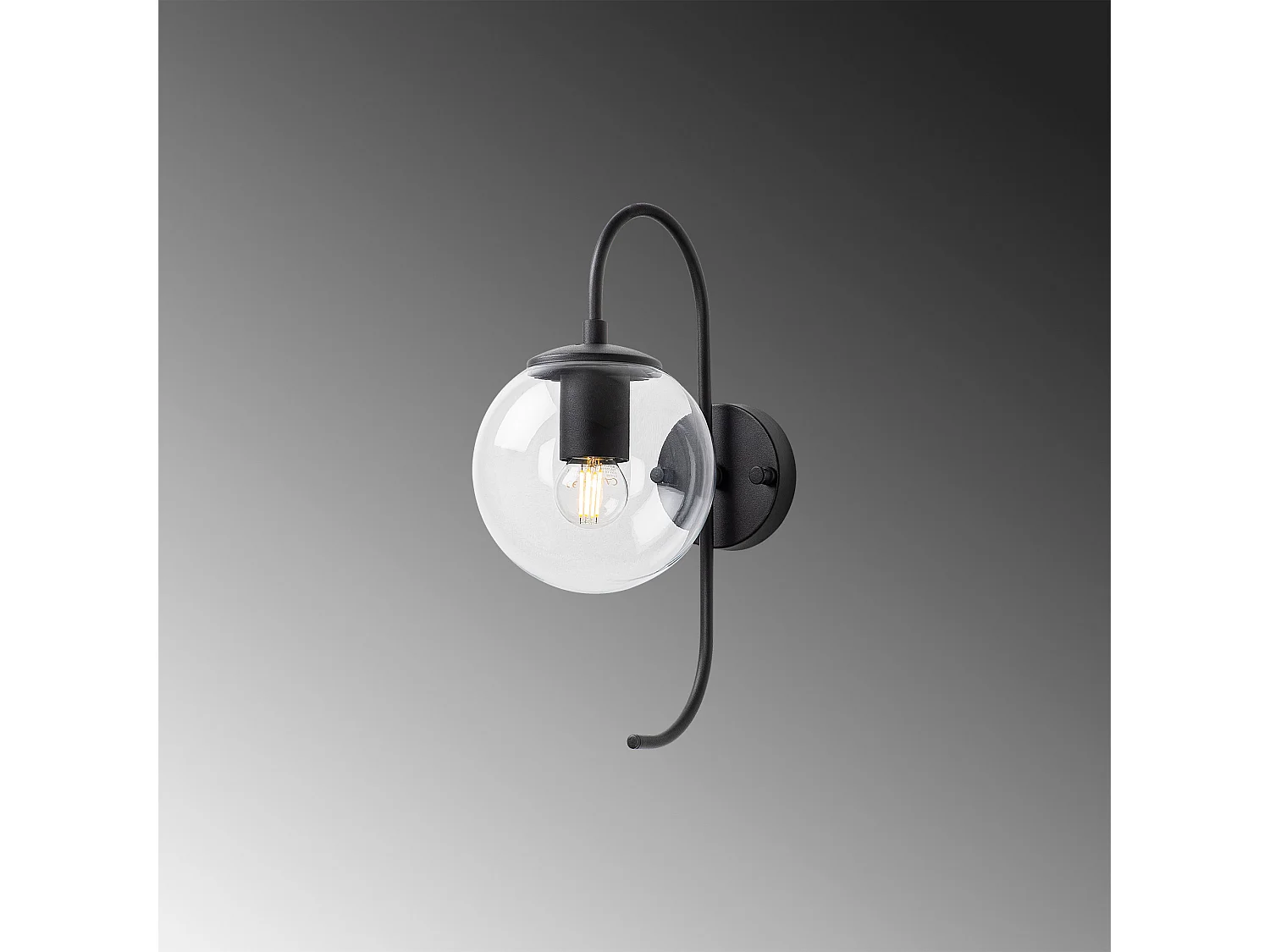 Applique Murale Interieur,  Lampe Murale Industrielle Bois, Noir 15x27x36 Cm