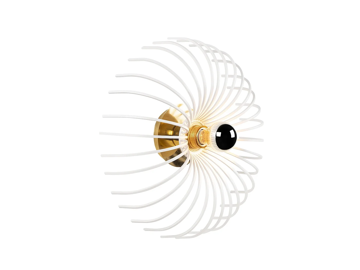 Applique Murale Interieur,  Lampe Murale Industrielle Bois, Blanc 12x12x36 Cm