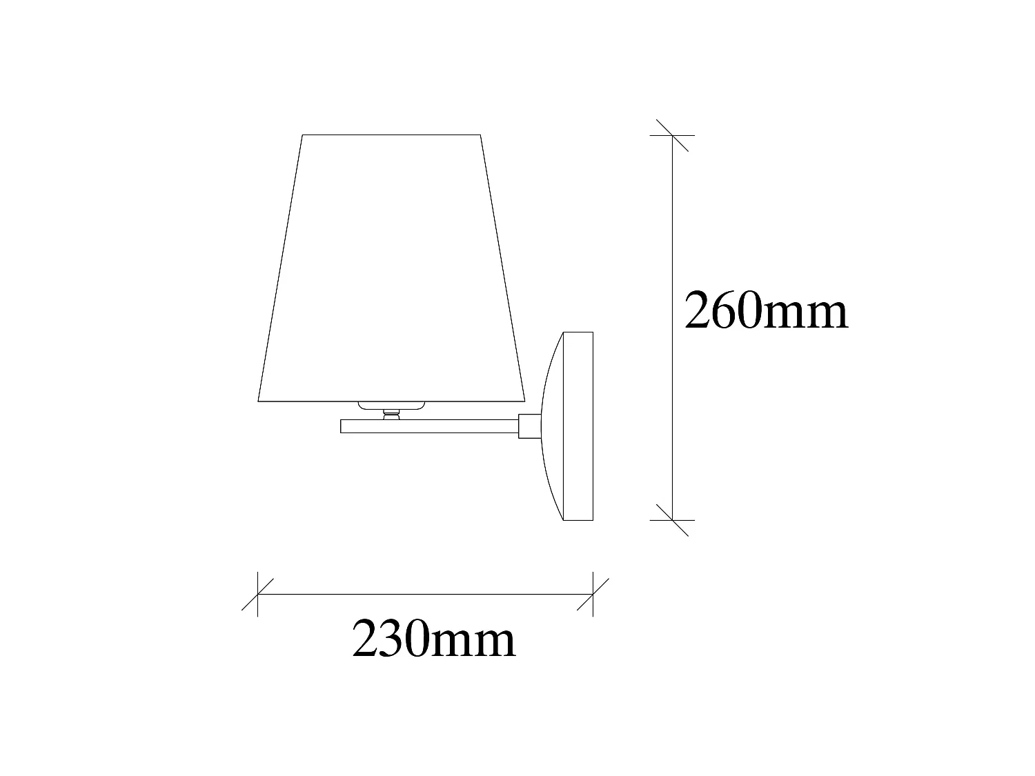 Applique Murale Interieur,  Lampe Murale Industrielle Bois, Noir 18x22x26 Cm