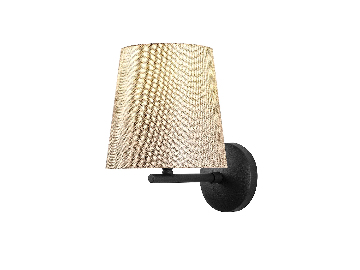 Applique Murale Interieur,  Lampe Murale Industrielle Bois, Noir 18x22x26 Cm