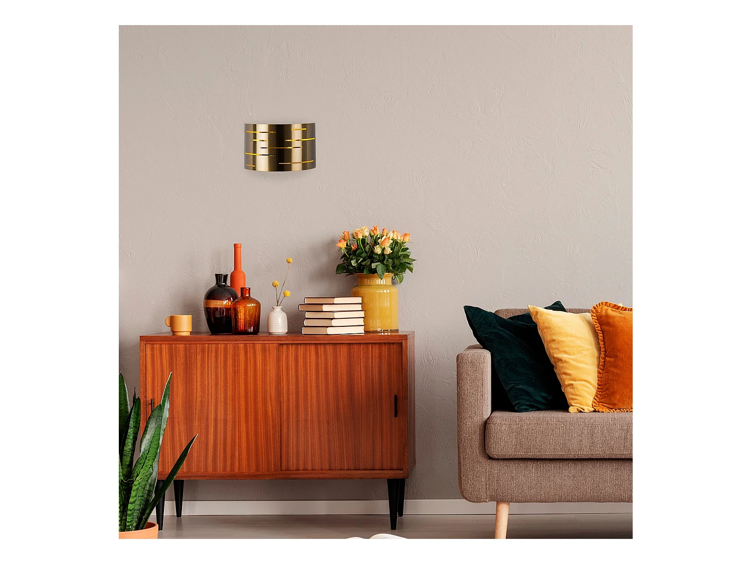 Applique Murale Interieur,  Lampe Murale Industrielle Bois, Vintage 30x10x22 Cm