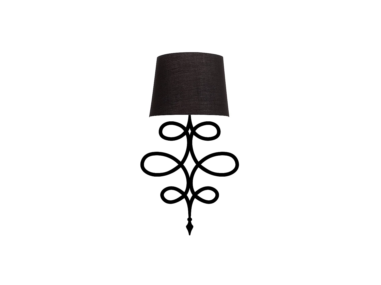 Applique Murale Interieur,  Lampe Murale Industrielle Bois, Noir 15x28x62 Cm