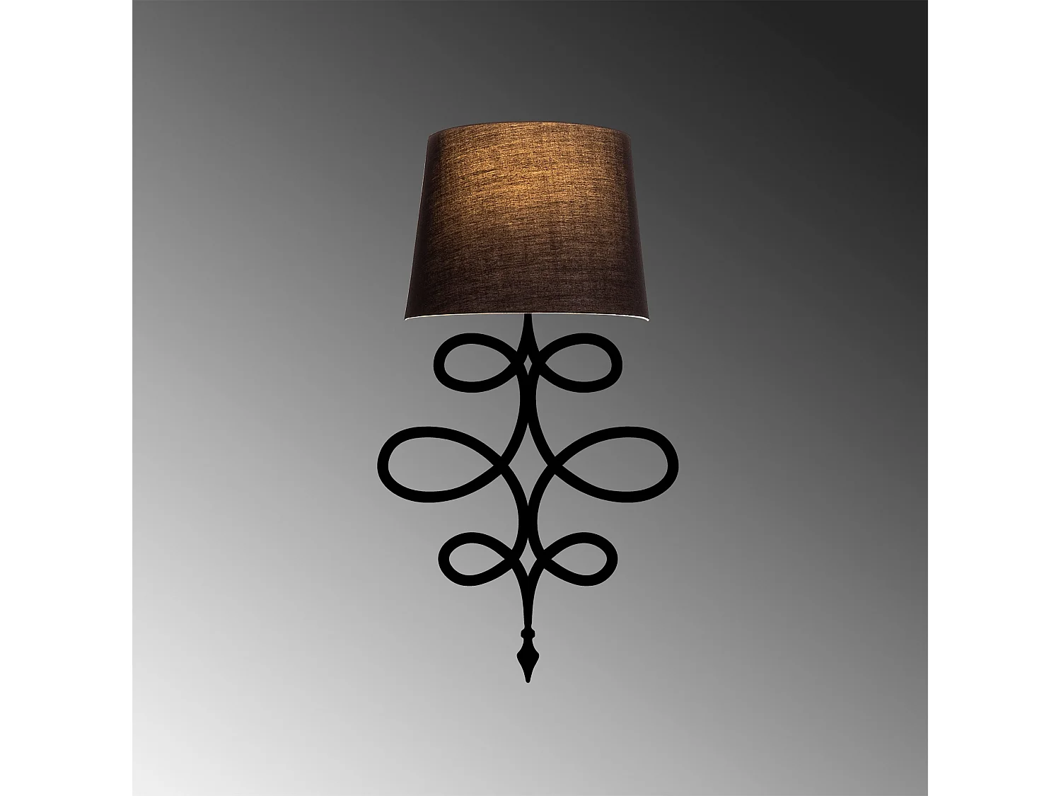 Applique Murale Interieur,  Lampe Murale Industrielle Bois, Noir 15x28x62 Cm