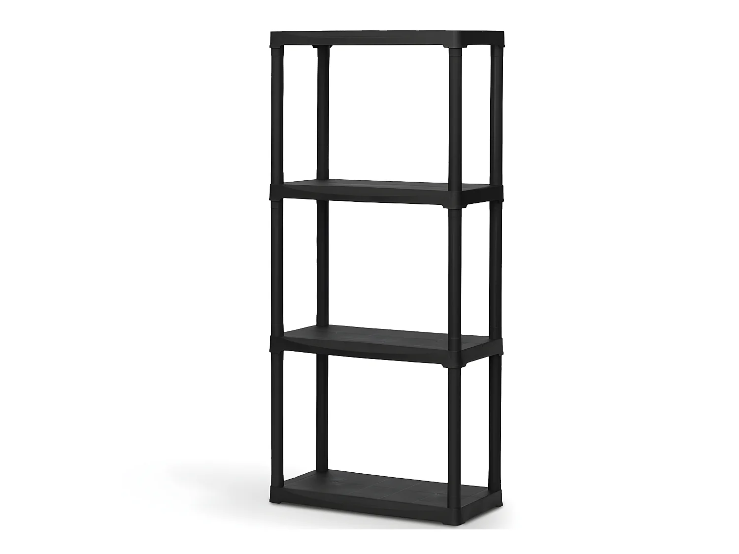 4x Set Étagères Modulaires Avec 4 Étagères En Plastique Chacune.