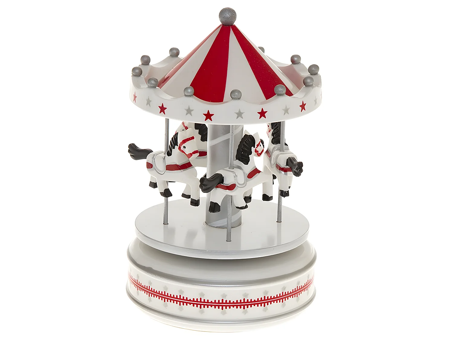 Carrousel Musical Traditionnel Pour La Décoration De Noël