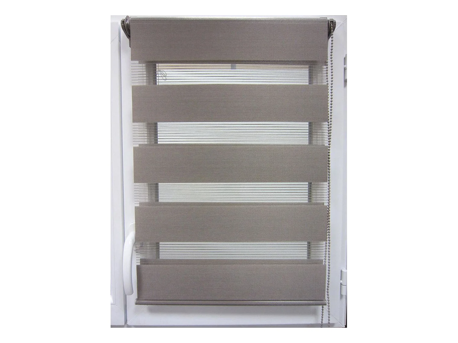 Store Enroulable Lumière Et Nuit 90x180c Couleur Taupe