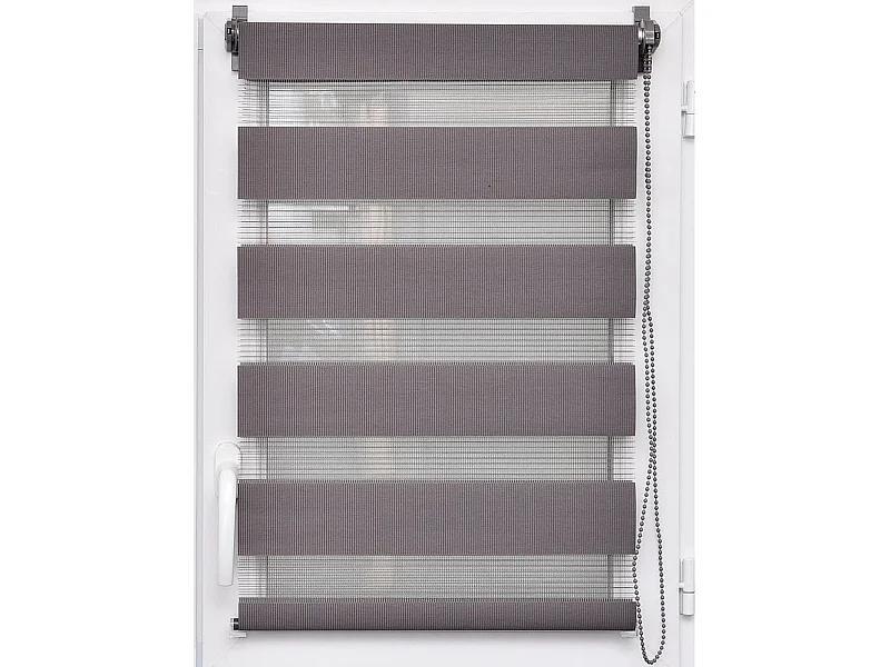 Roll Store Lumière Et Nuit 120x180c Gris Béton