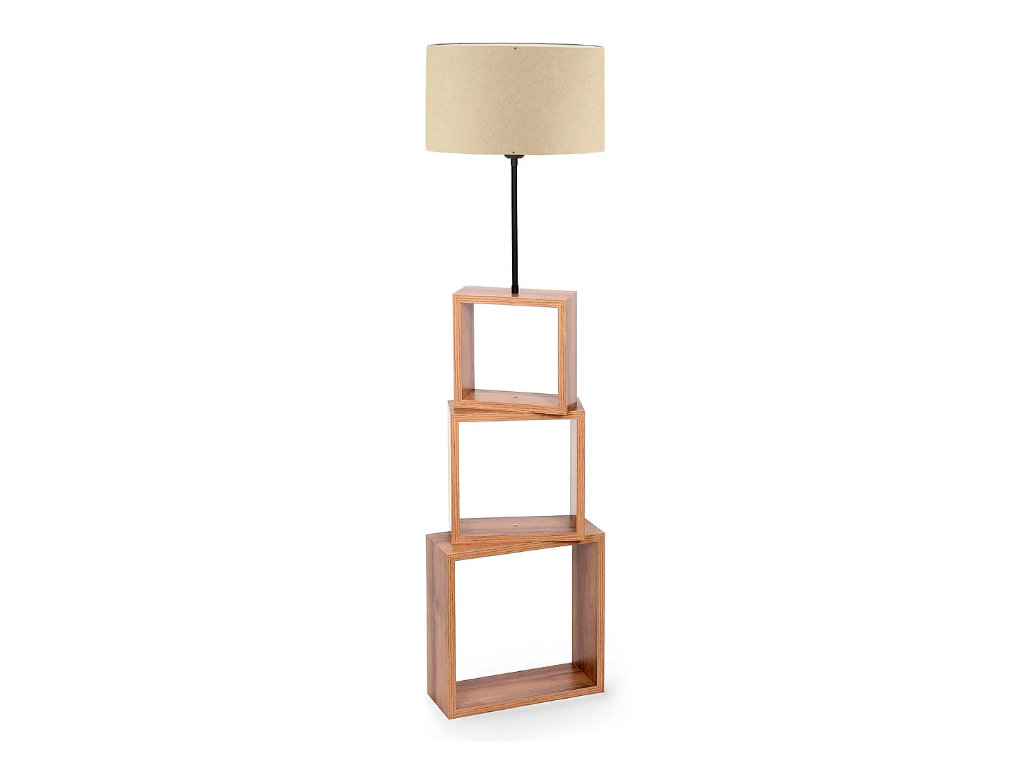 Lampadaire 37 X 91,5 Cm. Crème, Type E 27 Max 45-60 W / 11 W LED