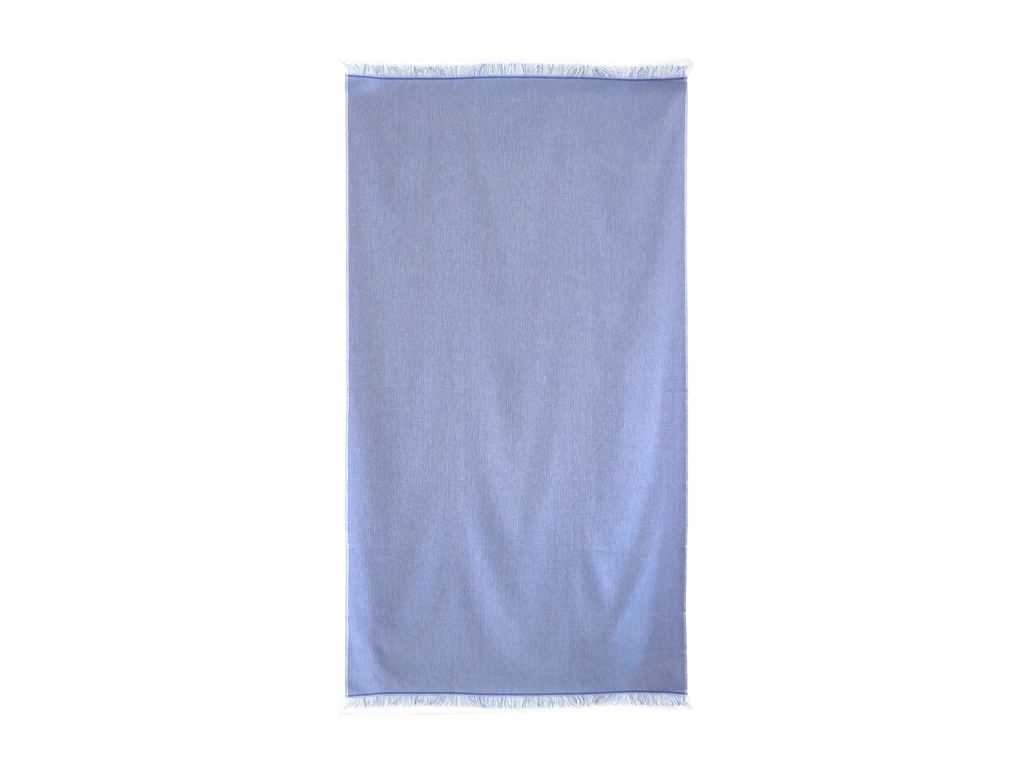 Drap de plage fouta en coton 100x180 cm SOFIA bleu lavande