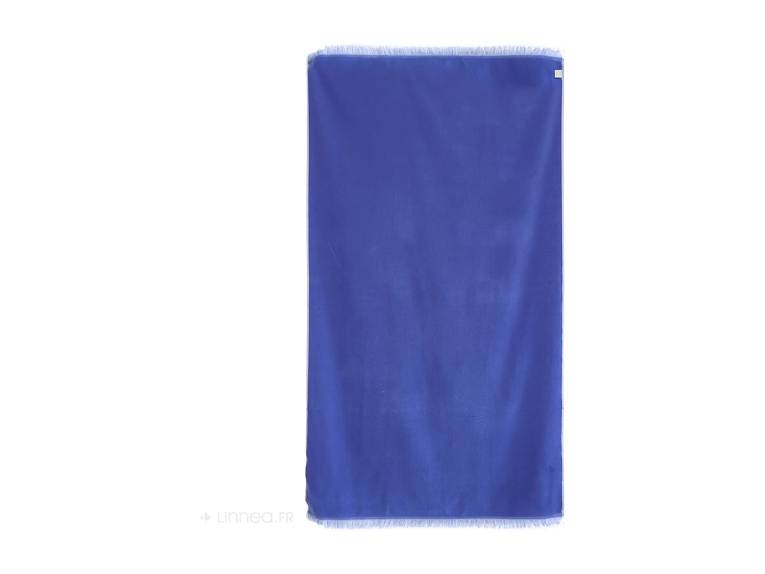 Drap de plage fouta en coton 100x180 cm SOFIA bleu lavande
