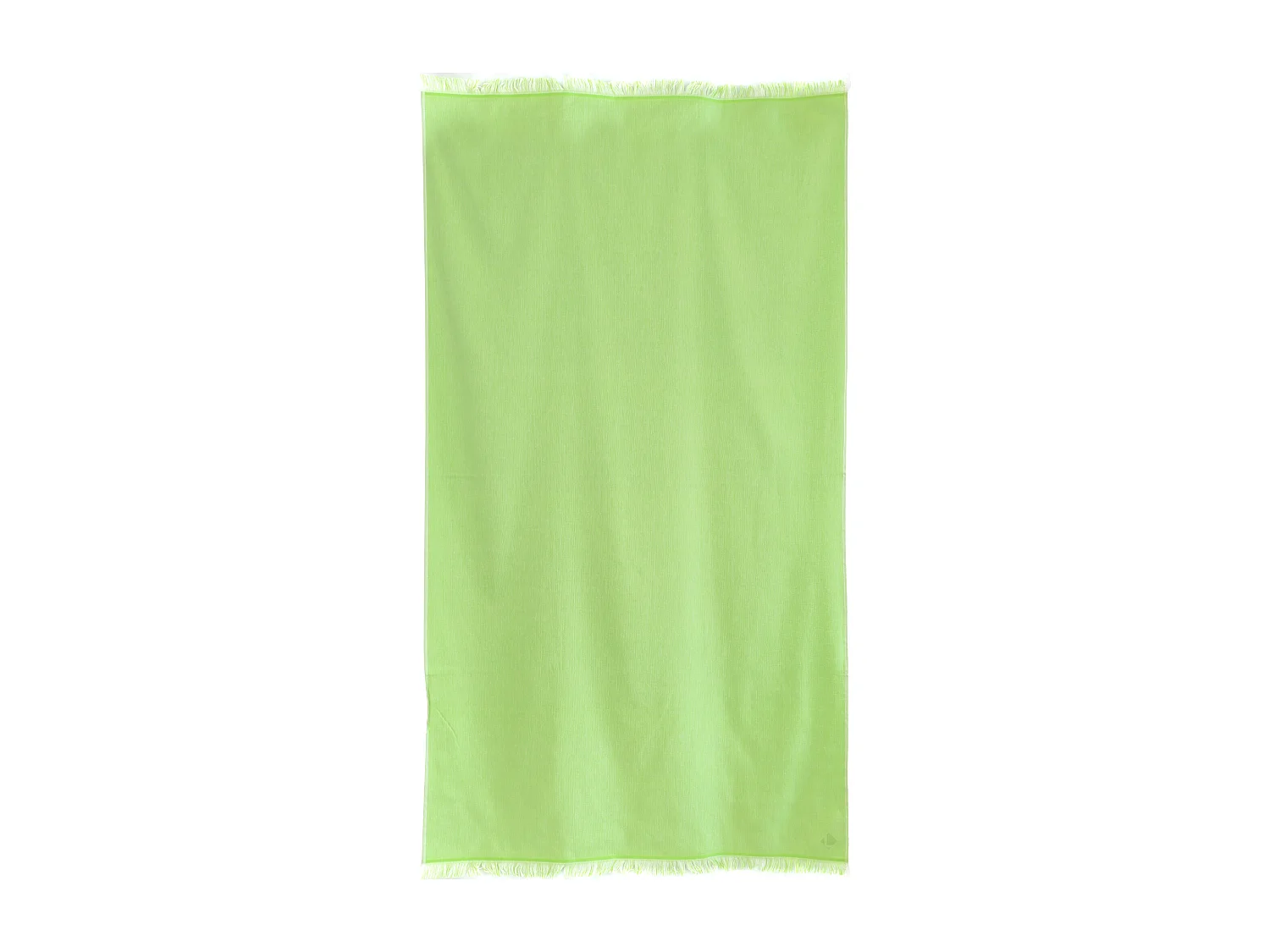 Drap de plage fouta en coton 100x180 cm SOFIA vert pomme