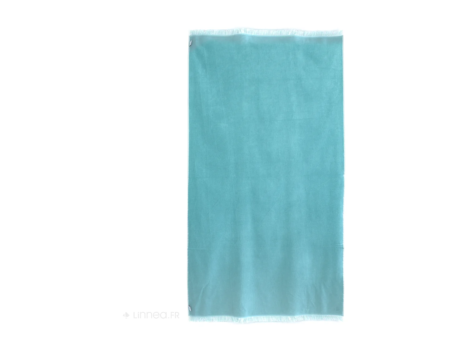Drap de plage fouta en coton 100x180 cm SOFIA vert pastel