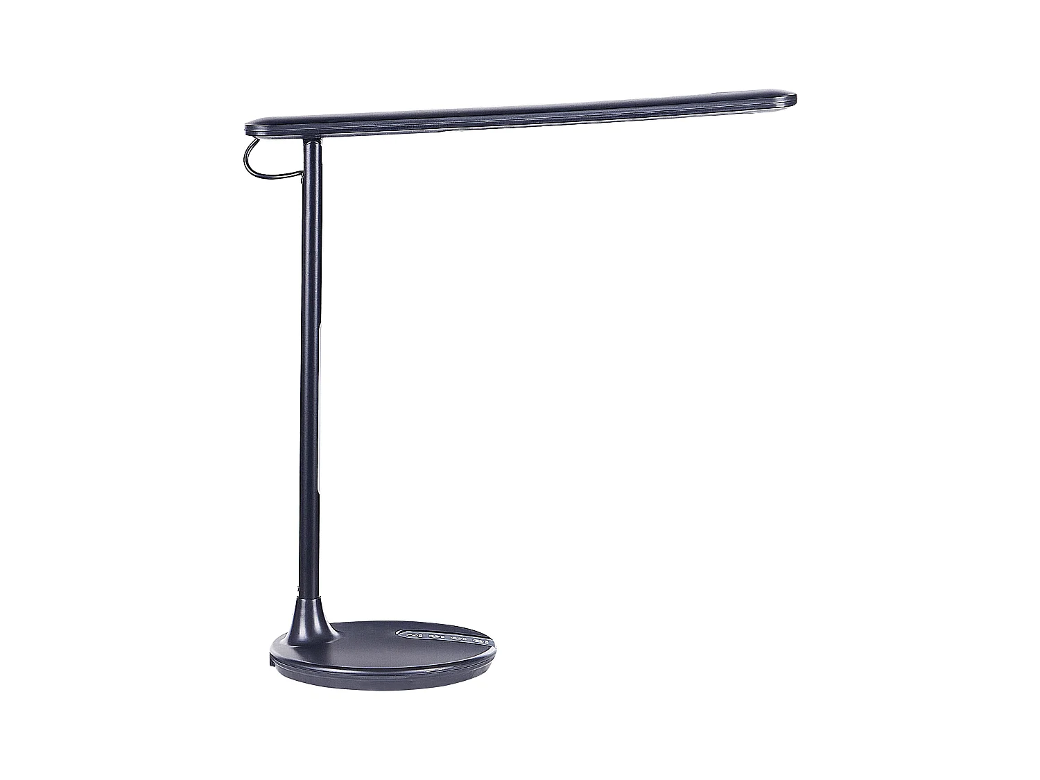 Lámpara LED de escritorio DRACO con regulador de intensidad Metal Negro