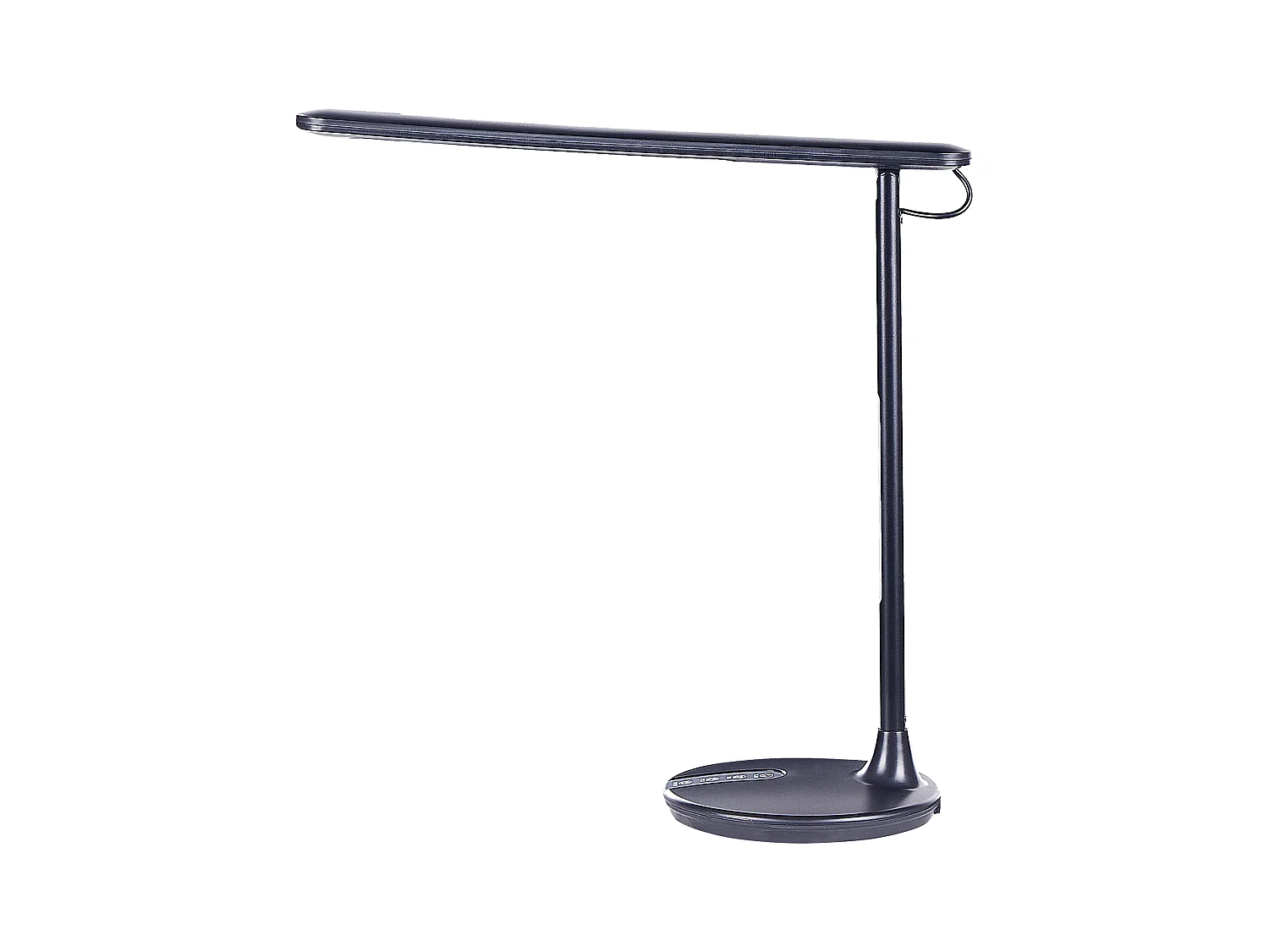 Lámpara LED de escritorio DRACO con regulador de intensidad Metal Negro