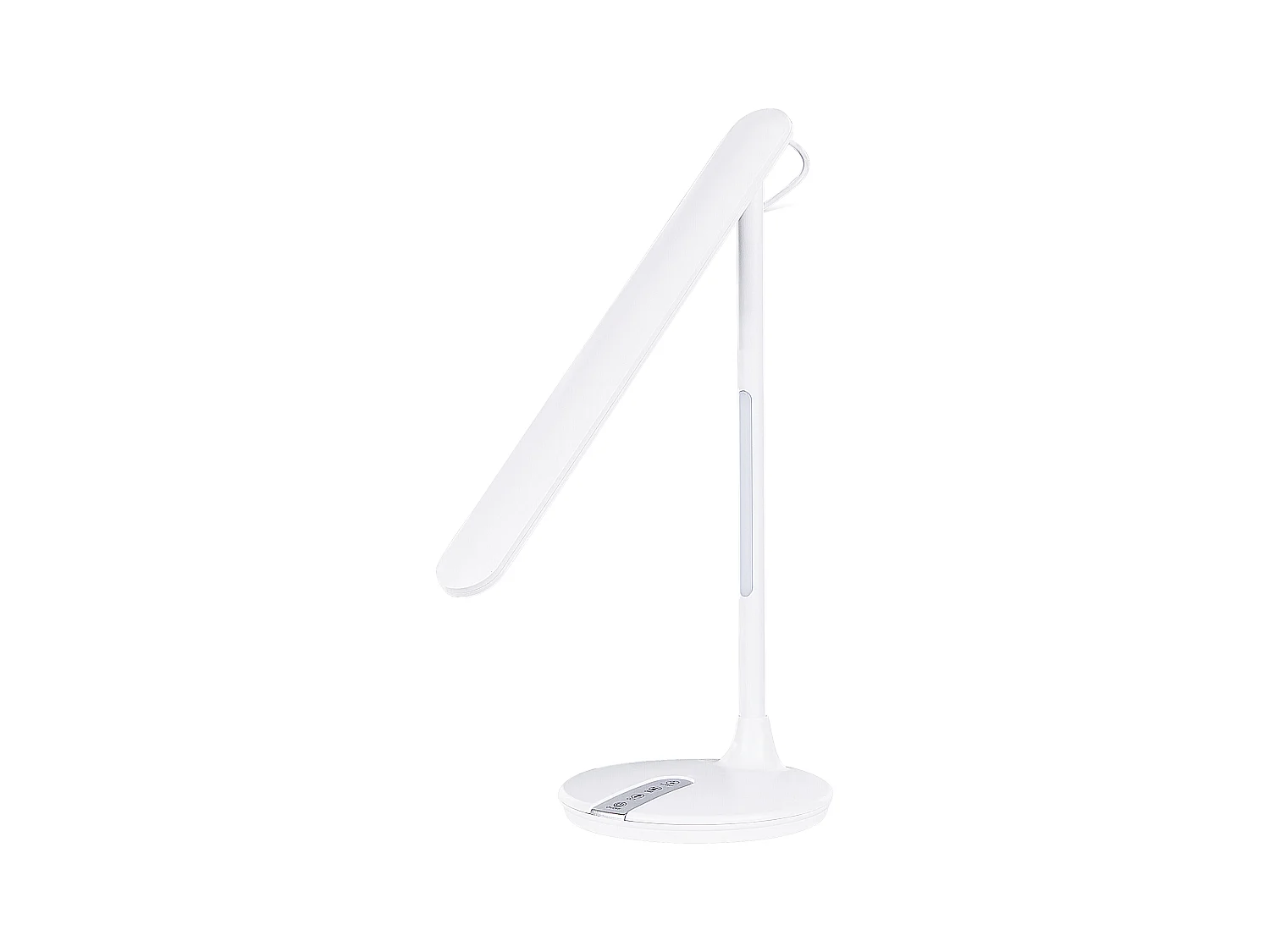 Lampe de bureau LED DRACO Avec variateur Métal Blanc