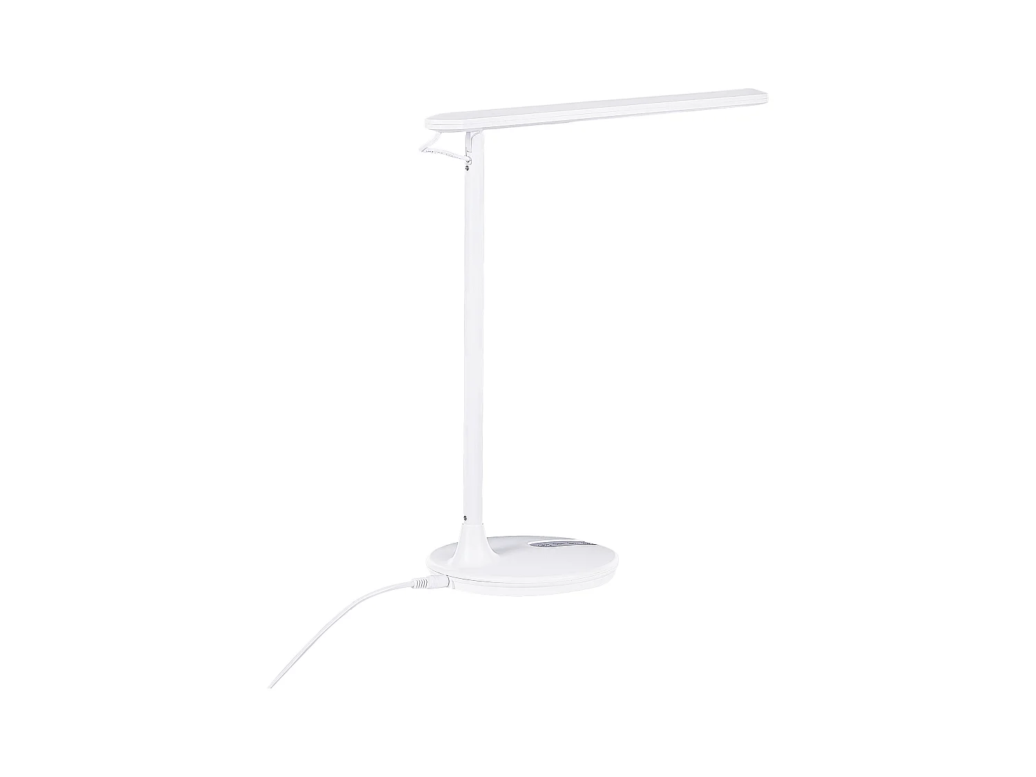 Lampe de bureau LED DRACO Avec variateur Métal Blanc