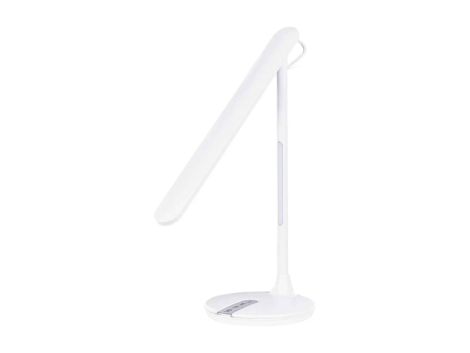 Lampe de bureau LED DRACO Avec variateur Métal Blanc