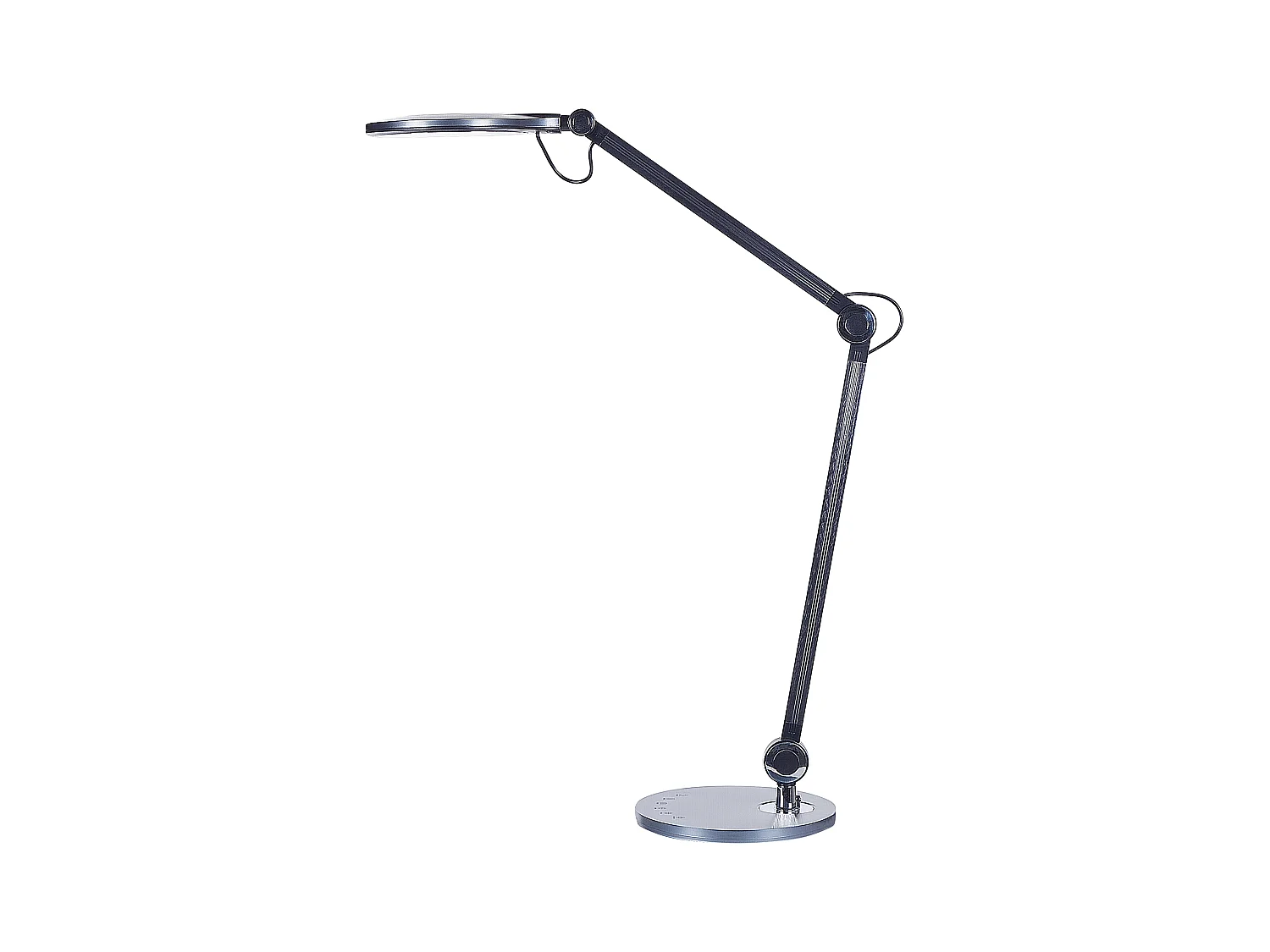 Lampe de bureau LED ERIDANUS Avec variateur Métal Noir