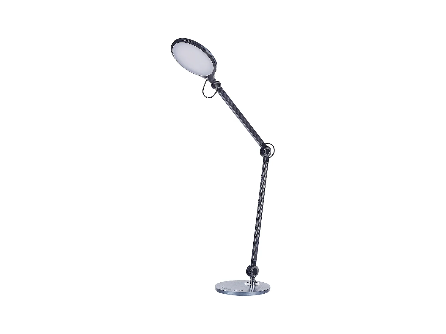 Lampe de bureau LED ERIDANUS Avec variateur Métal Noir