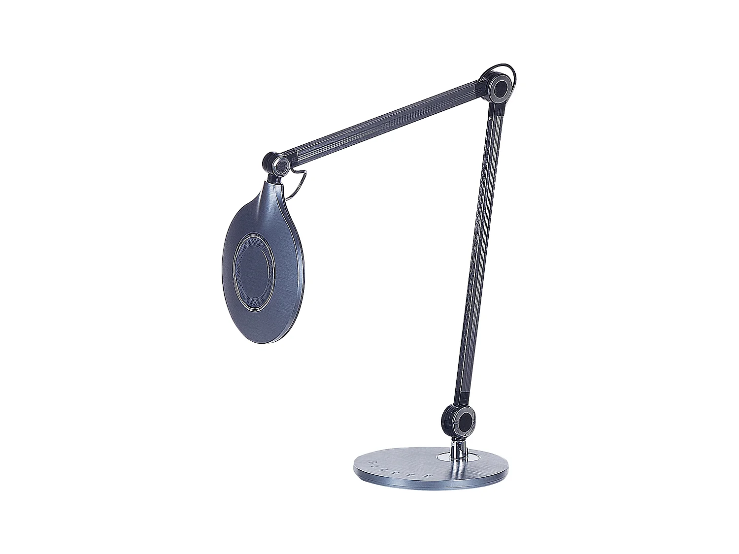 Lampe de bureau LED ERIDANUS Avec variateur Métal Noir