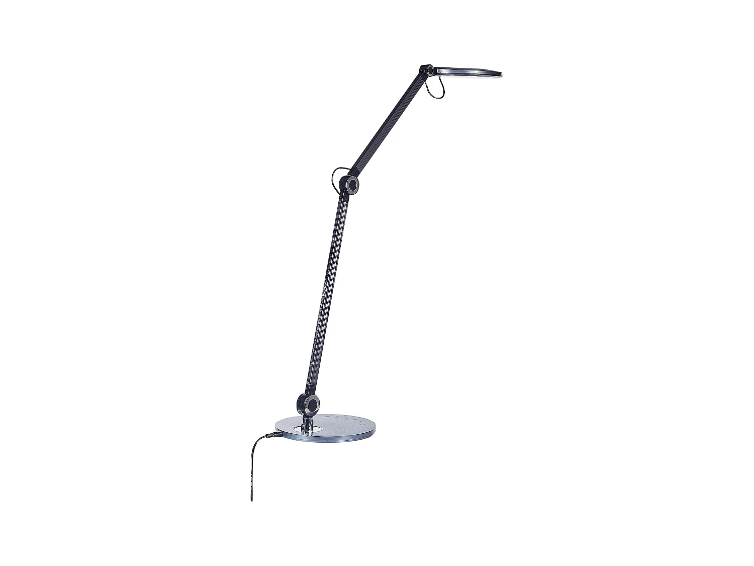Lampe de bureau LED ERIDANUS Avec variateur Métal Noir