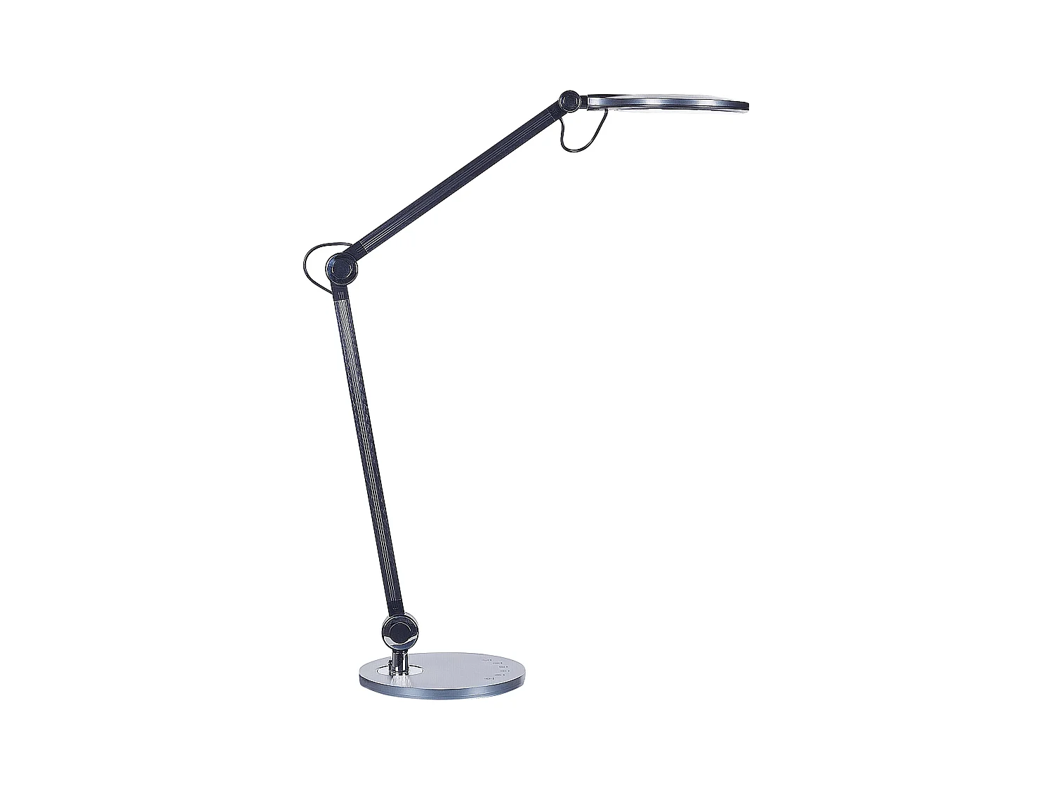 Lampe de bureau LED ERIDANUS Avec variateur Métal Noir