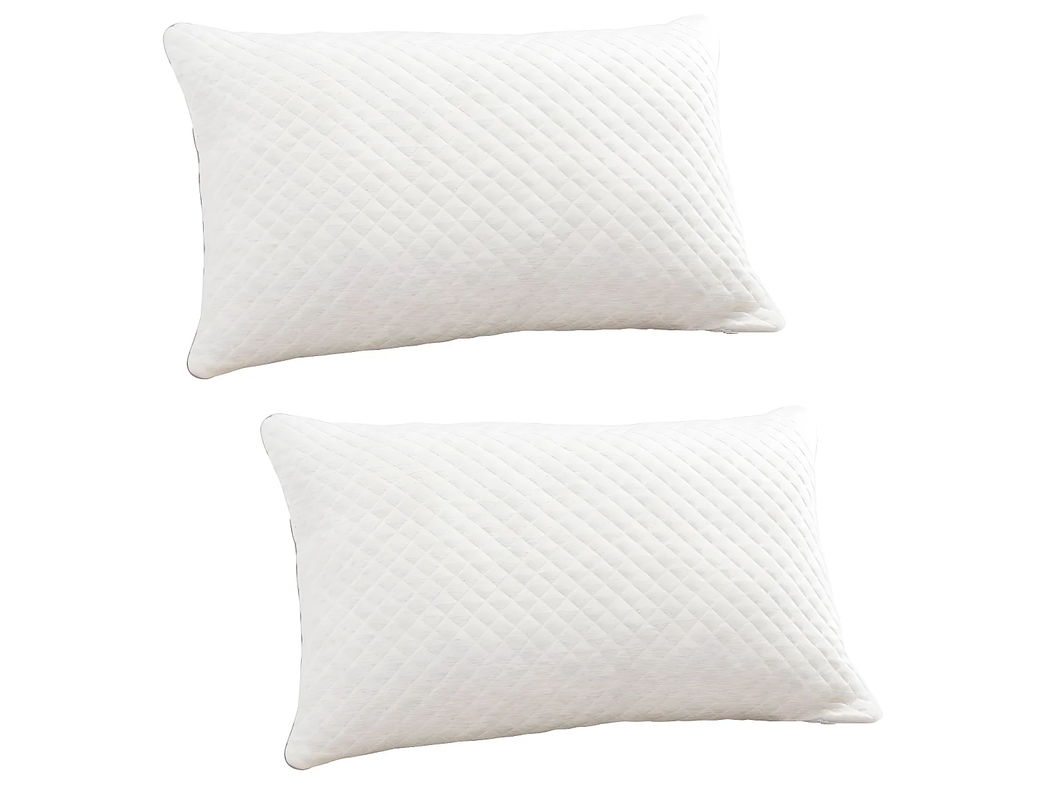 Ensemble Matelas mousse Confort - 160x200 - mousse - 18 cm et Sommier Blanc