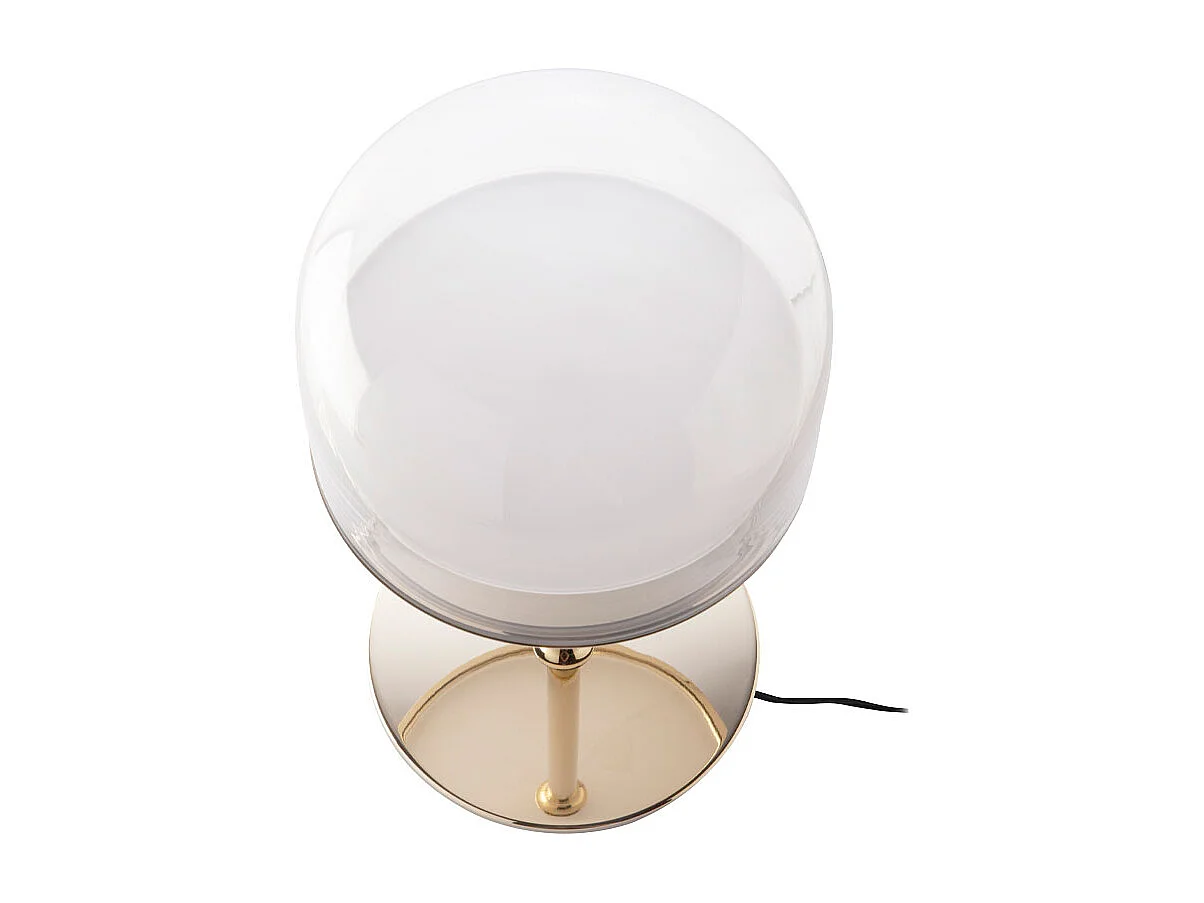 Lampe de bureau en acier et verre transparent 8066 ANGEL CERDA